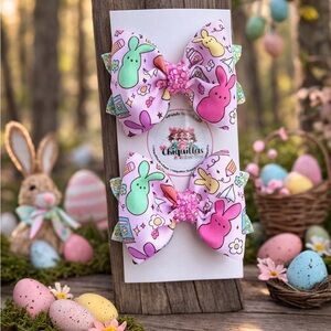 Easter Bunny Hair Bows
